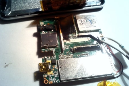 Ремонт usb разъёма в gps навигаторе